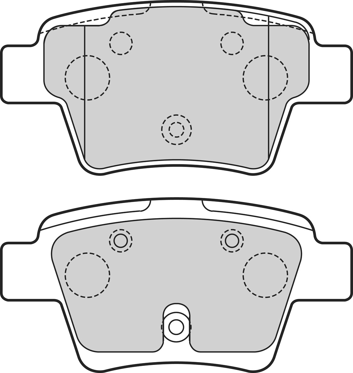 BRAKE PADS FIRST PEUGEOT 207 RR